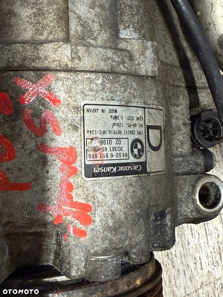 Kompresor klimatyzacji klimy sprężarka m57 3.0d e53 6917866 - 2