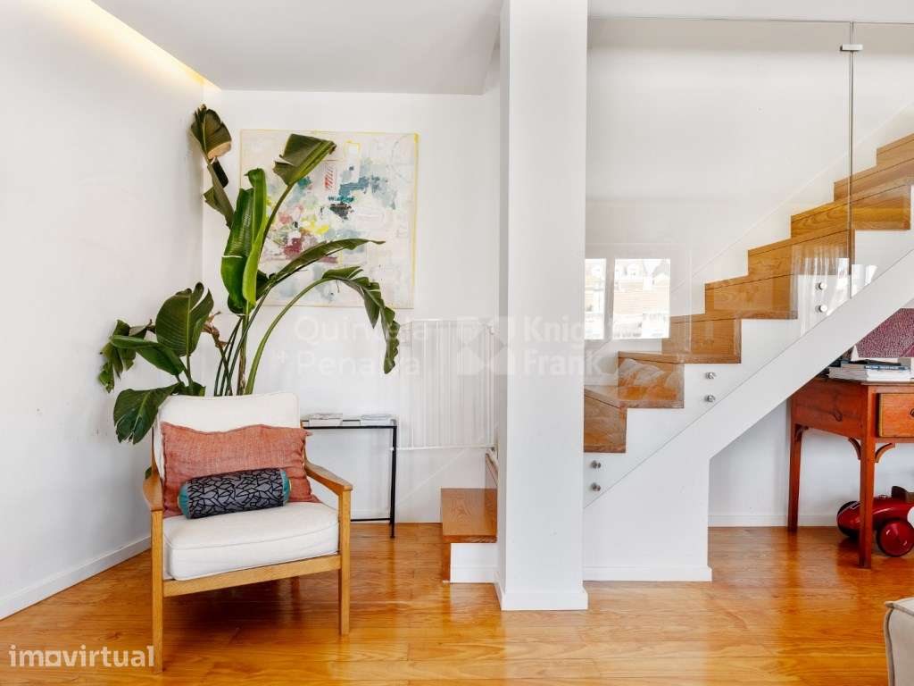Penthouse T3 Duplex com Terraço nas Amoreiras - Grande imagem: 4/33