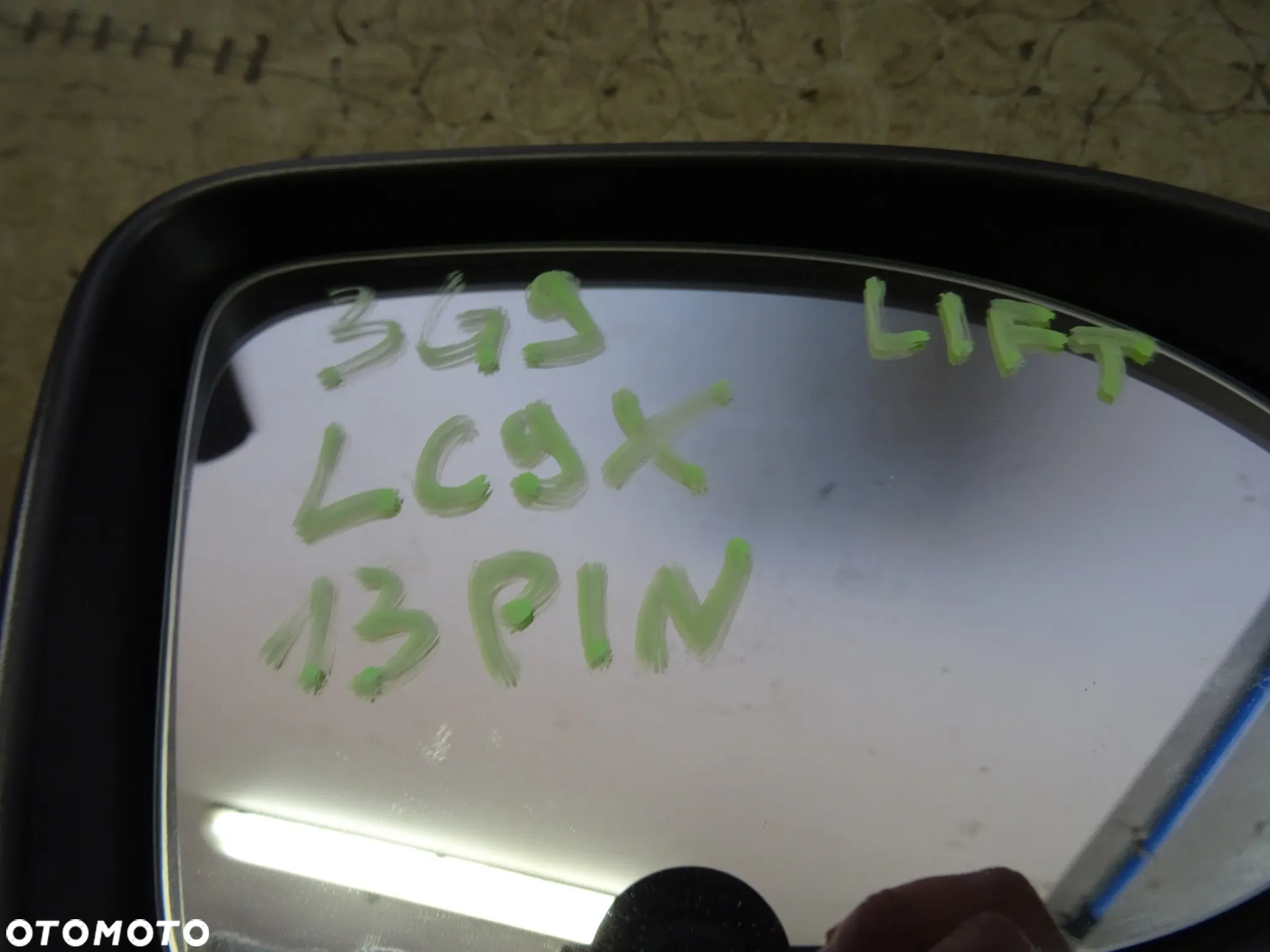 LC9X 13PIN Lusterko Prawe Europa VW  Passat B8 LIFT czesci - 3
