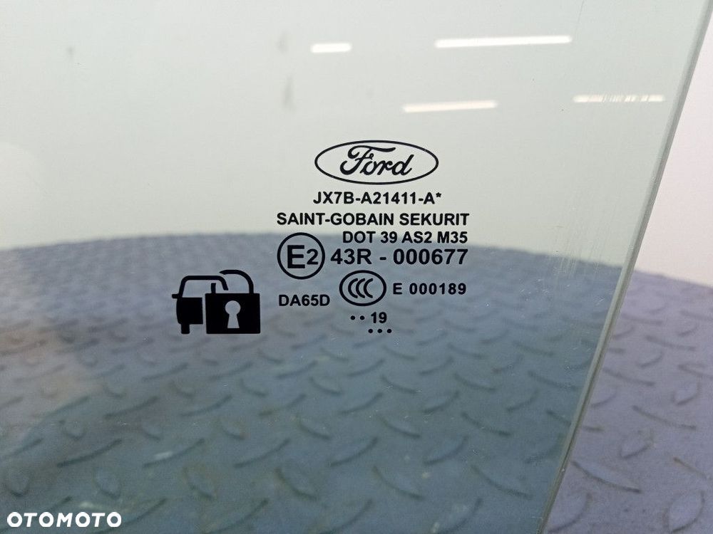FORD FOCUS MK4 SZYBA DRZWI LEWY PRZÓD PRZEDNIA - 2