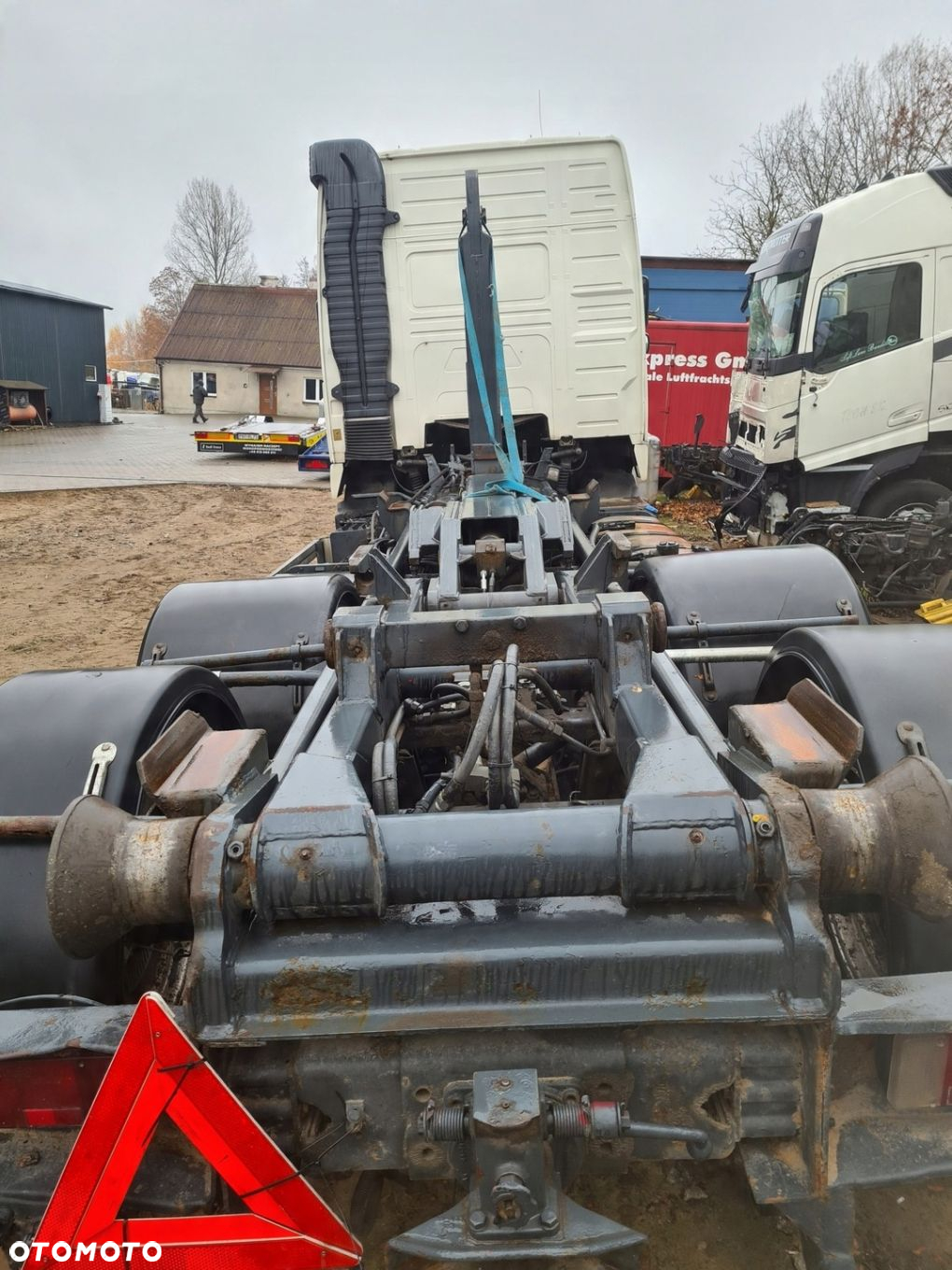 ZABUDOWA PODRAMÓWKA HAKOWA HAKOWIEC GEORG UDT RENAULT GAMA DXI VOLVO FH FM - 7