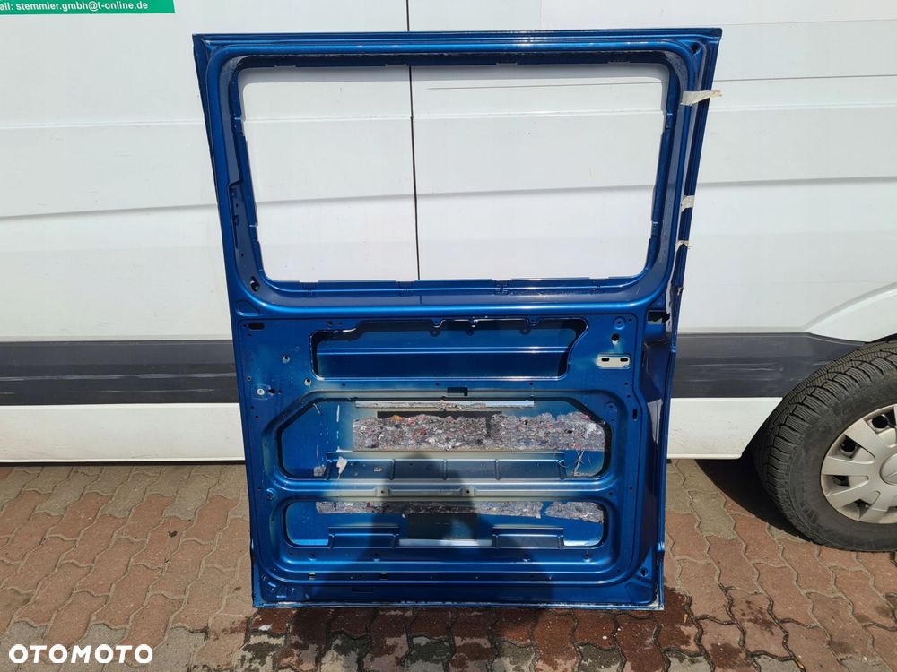 VW T5 drzwi przesuwne prawe niebieski - 5
