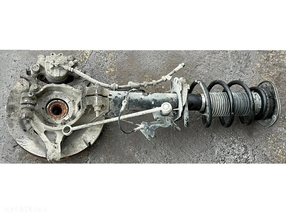Zawieszenie MCPerson kompletne przednie prawe PRZOD PRAWY LAND ROVER DISCOVERY SPORT EVOQUE L550 L 550 2014-> POŁOŚ AMORTYZATOR SPREZYNA ZWROTNICA TARCZA ZACISK GIRA 2.0D 204DT - 2