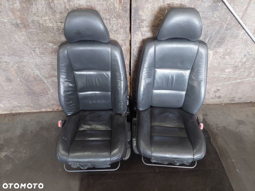 KOMPLET FOTELI LEWY PRAWY PRZÓD KANAPA TYŁ BOCZKI VOLVO V40 I SKÓRA - 6