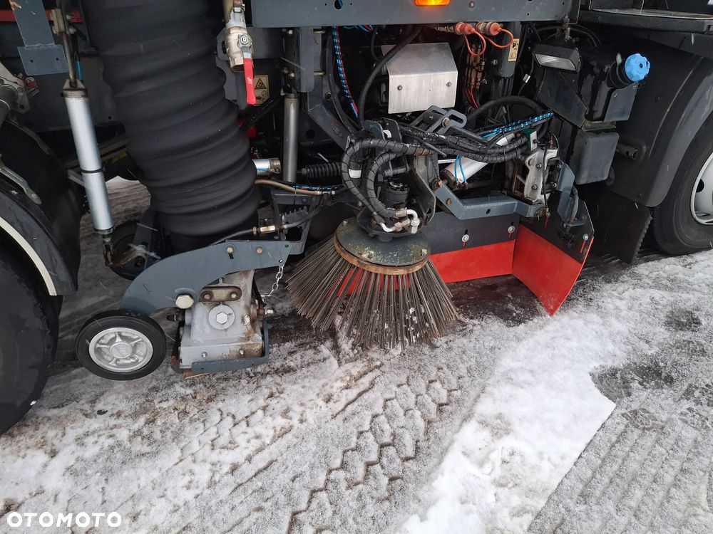 Renault Midlum 220 DXI Zamiatarka SEMAT Zoeller Johnston Szczotki L/R Obie Strony 2012r Napęd Hydrostat Euro 5 Rura Do Liści Studzienek 3873 Mth - 6