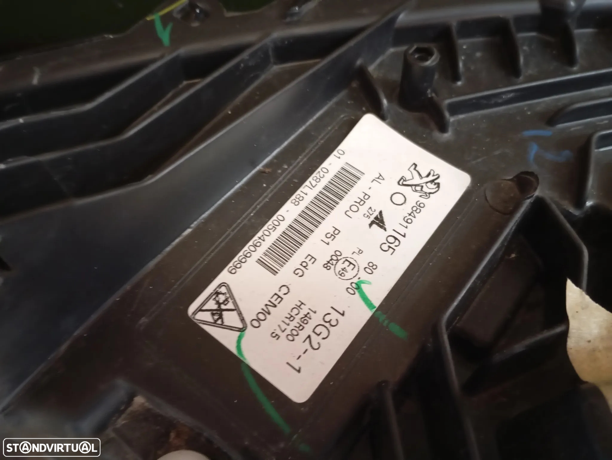 PEUGEOT 308 III FAROL LED ESQUERDO - FF574 - 8