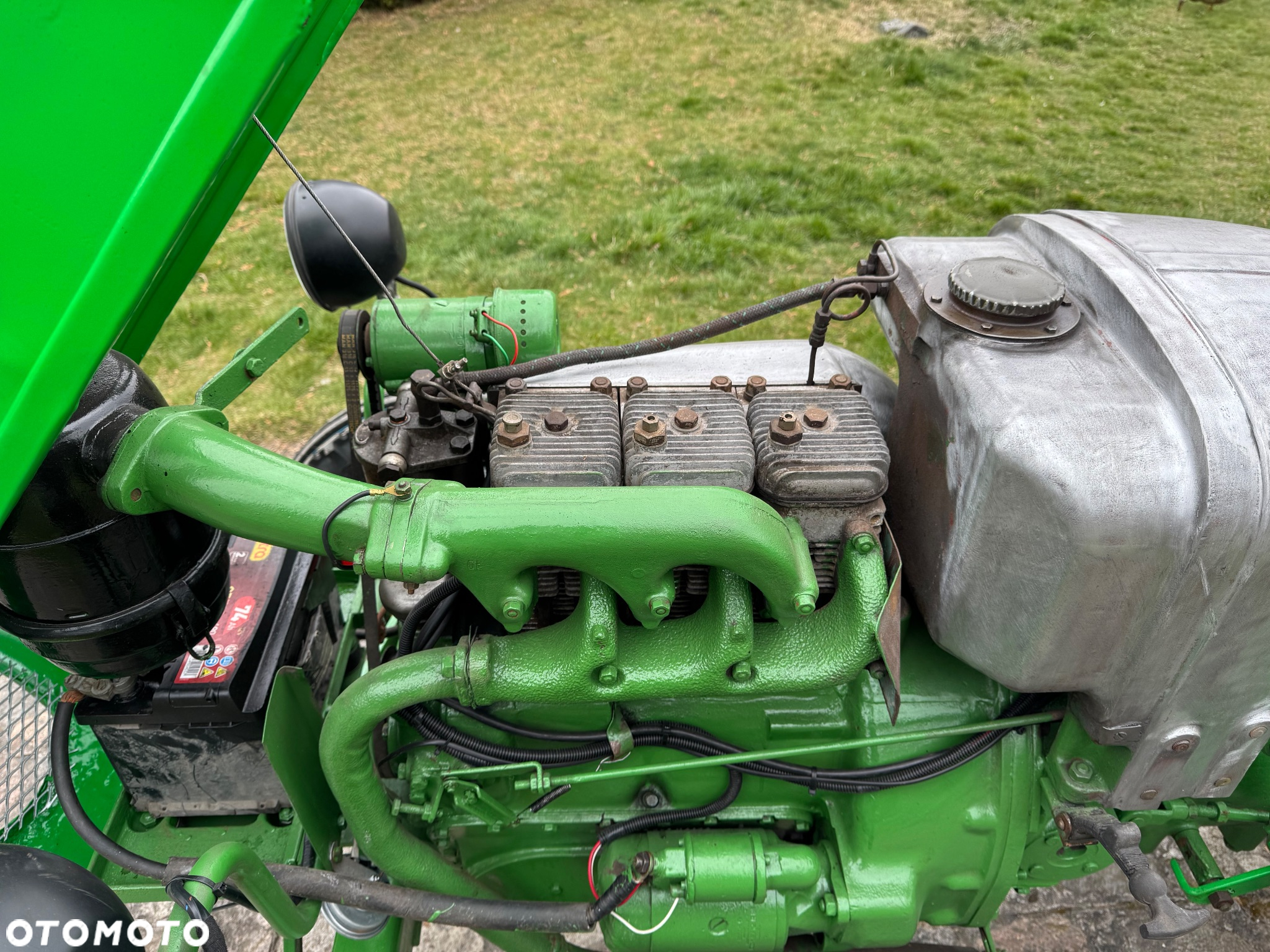 Deutz-Fahr Fahr Güldner A3K Burgund D133 - 14
