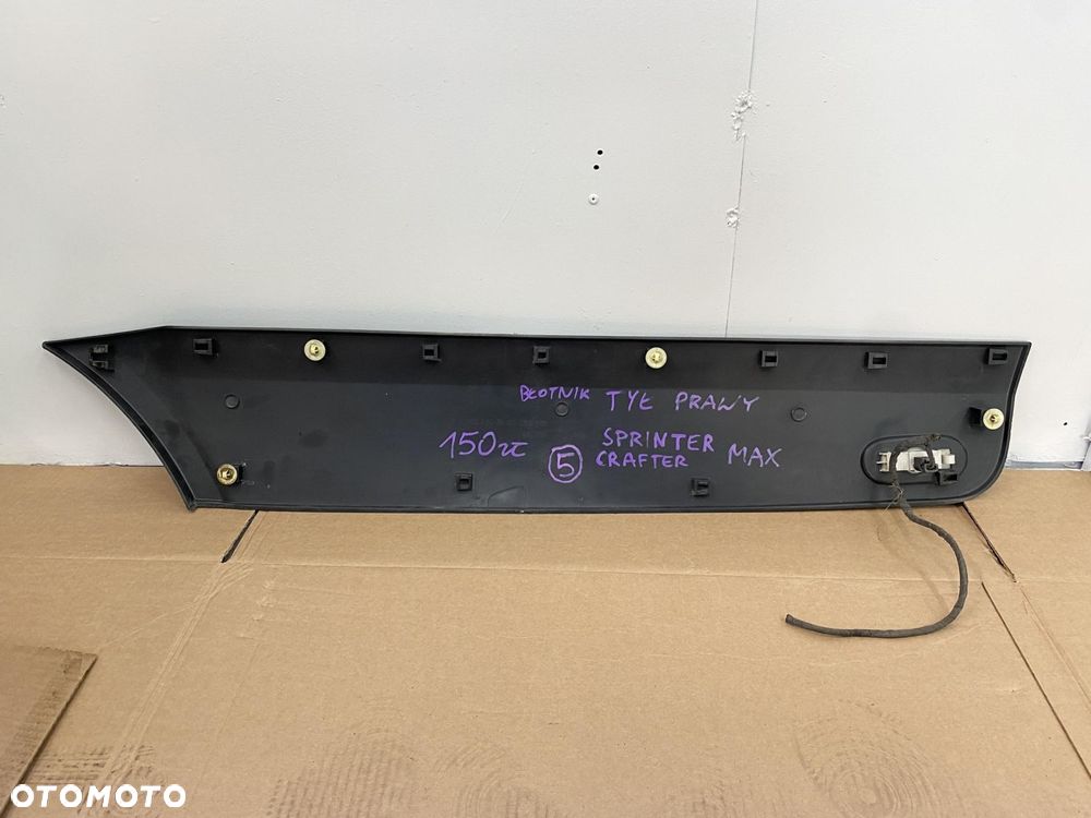 SPRINTER 906 CRAFTER MAX 06- LISTWA TYLNY BŁOTNIK ZA KOŁEM OSTATNIA PRAWA - 4