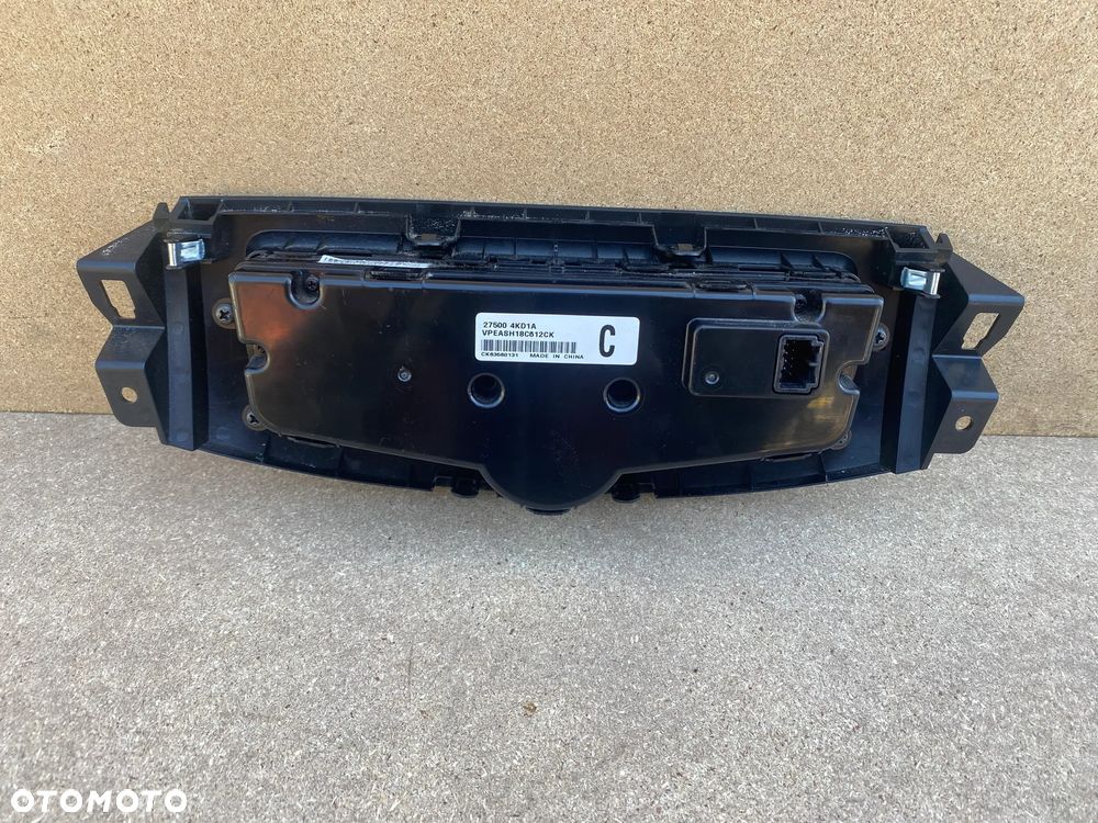 PANEL MODUŁ NAWIEWU KLIMATYZACJI NISSAN NAVARA NP300 275004KD1A - 2
