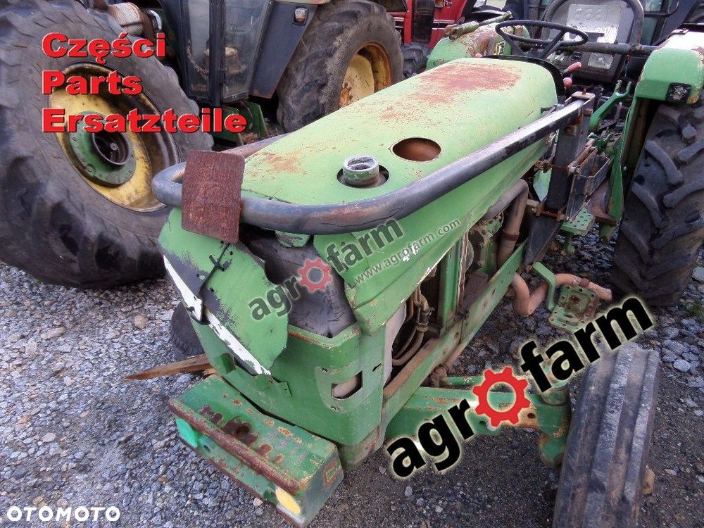 John Deere 1950N części, skrzynia biegów, silnik - 3