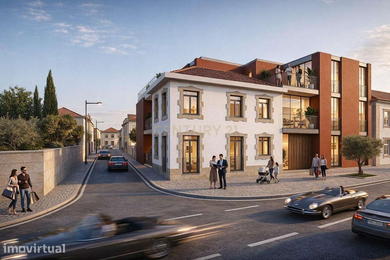 Apartamento T2 em Construção com Varanda e Garagem | 5 Minutos do Nort - Grande imagem: 3/7