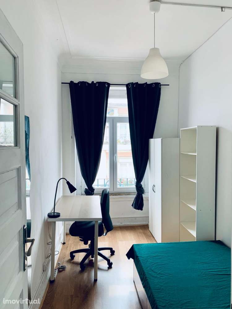 Quarto - localizado em Alameda Lisbon - Grande imagem: 2/12