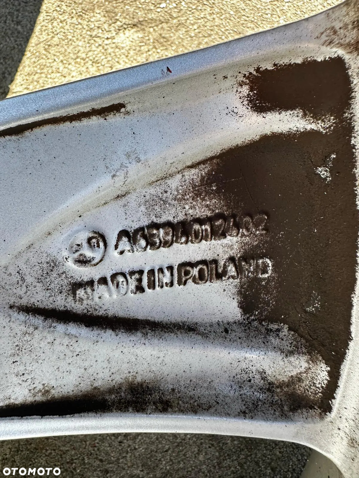 Felga Aluminiowa Mercedes Vito Viano W639 R17 A6394012402 - 5