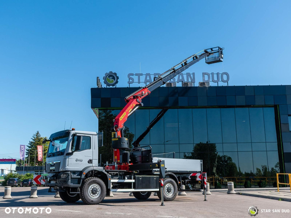 MAN TGM 18.320 4x4 PALFINGER PK 27002 Wciagarka