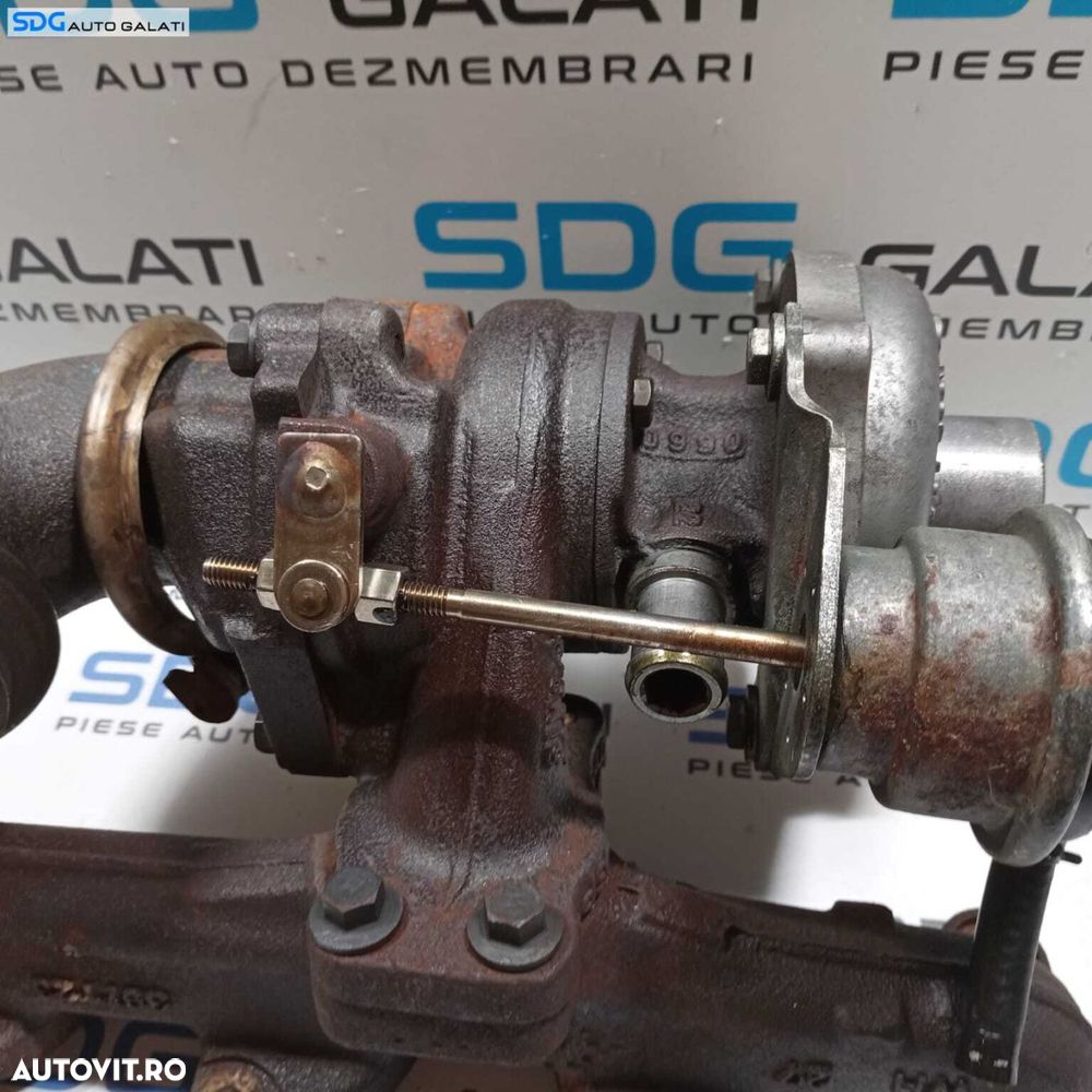 Turbo Turbina Turbosuflanta Ford Fiesta 5 1.4 TDCI 50 KW 2002 - 2008 Cod 54359710009 MF 50175454 01937 [274M6] - 4