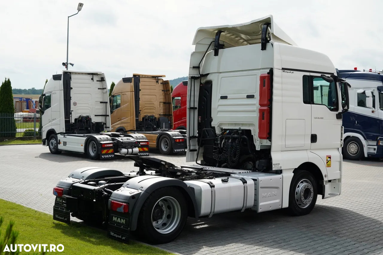 MAN TGX 18. 460 / MEGA / PLATĂ JOSĂ / ȘA REGLABILĂ / ANVELOPE 100% / NAVIGAȚIE / CONTRACT DE SERVICE POST-SERVICE - 7
