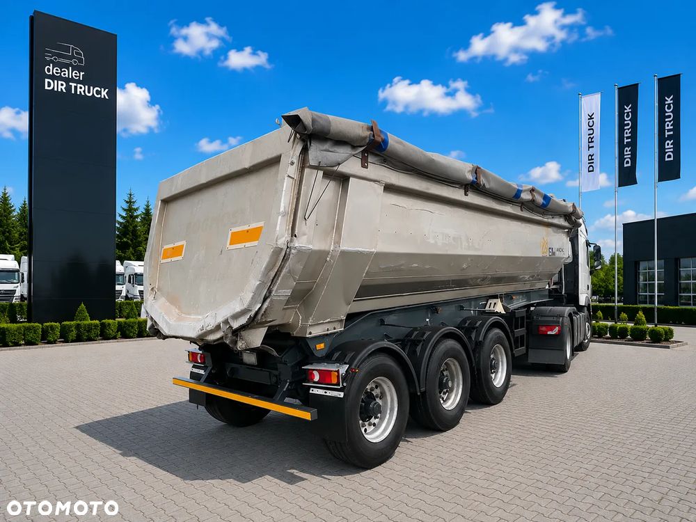Meierling MSK 24 NACZEPA WYROTKA 24m3 OSIE BPW, ALUMINIOWE FELGI, ALUMINIOWA RAMA, STALOWA MULDA - 2