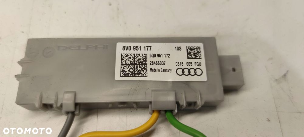 CZUJNIK RUCHU KABINY ALARMU AUDI A3 8V 8V0951177 - 2