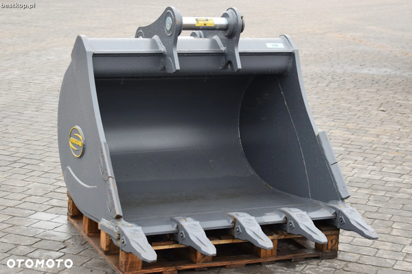 Strickland BT-13 HD 120 cm Łyżka kopiąca z zębami na złącze typu Miller Ø65 0.9m3 120cm