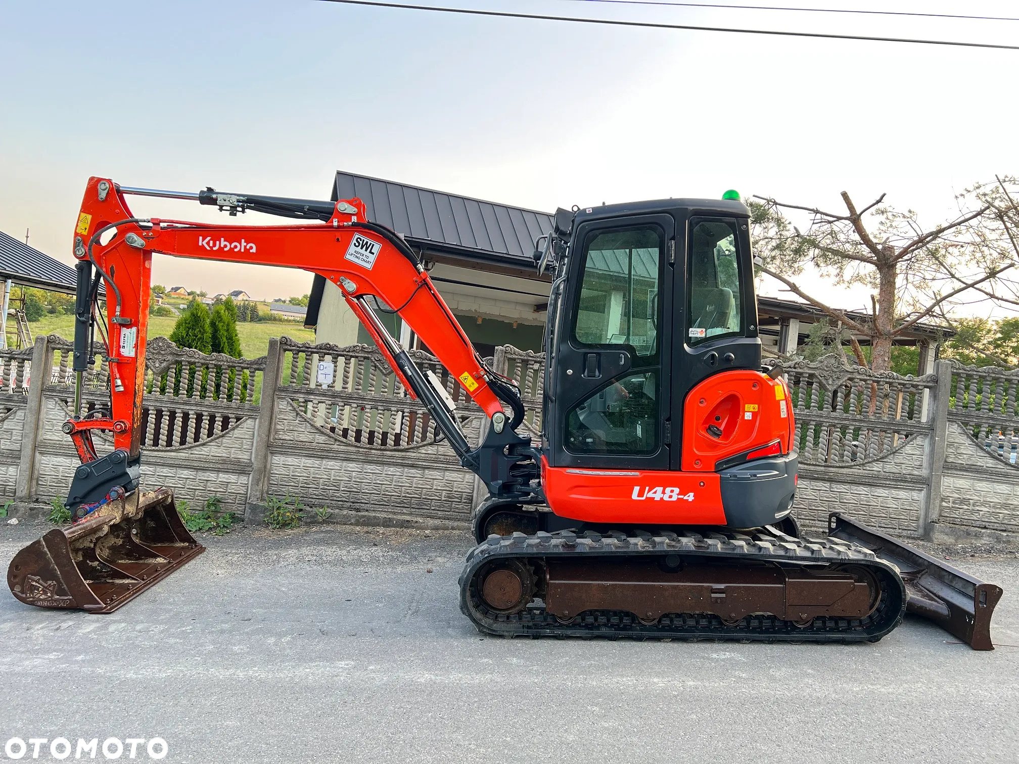 Kubota U48-4 * Koparka Gąsienicowa Kubota U48 * 5 Ton * Zerowy Obrys * Stan IDEALNY * - 6