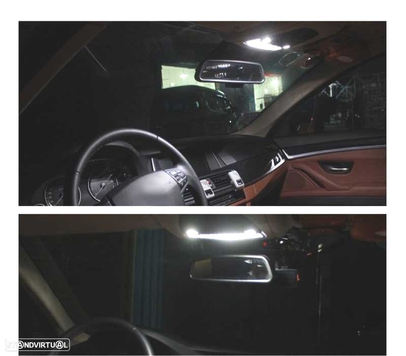 KIT COMPLETO 18 LAMPADAS LED INTERIOR BMW F30 F80 320I 328I 335I 340I XDRIVE ACTIVEHYBRID M3 11-19 - 3
