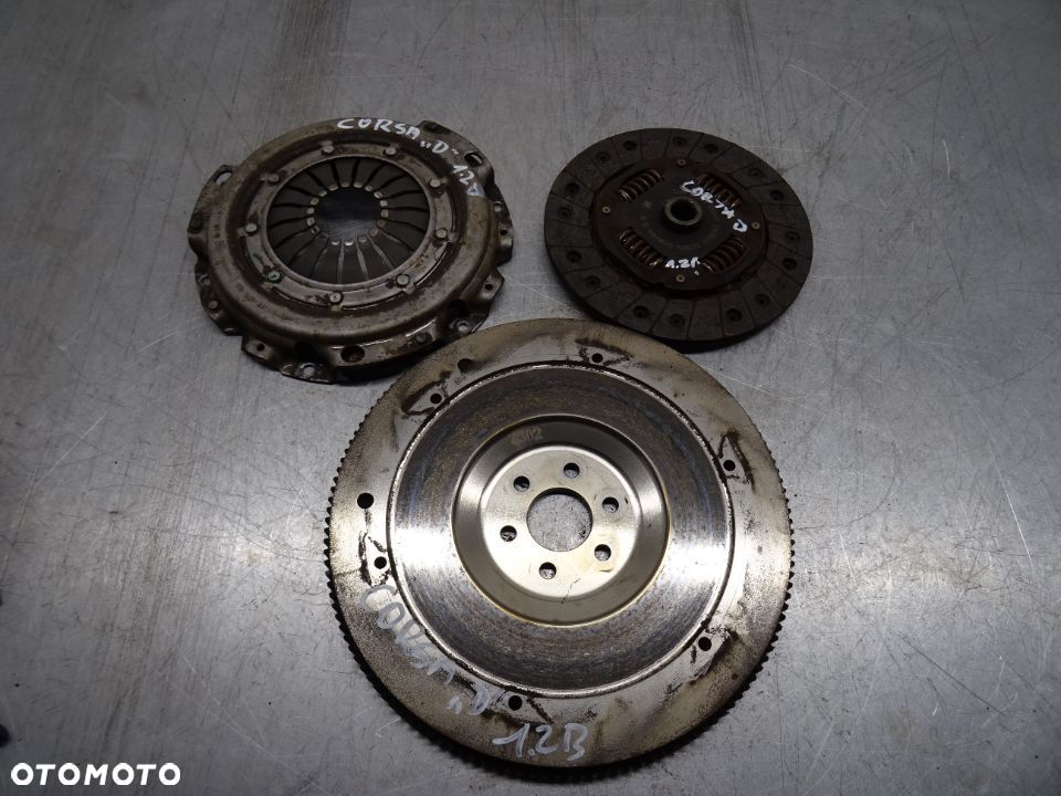 OPEL CORSA D HB 5D 06-10 SPRZĘGŁO KOŁO ZAMACHOWE TARCZA DOCISK - 1