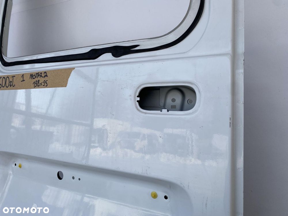 MASTER 2 MOVANO INTERSTAR 98- DRZWI TYLNE BIAŁE LEWE MIEJSCE NA SZYBE - 8