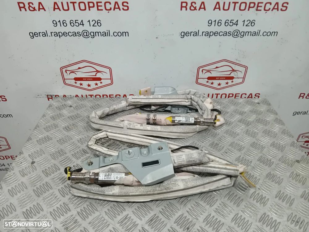 Cortina Cortinas de Airbag VW Scirocco 3 III 1K8880741A 1K8880742A Original - 1