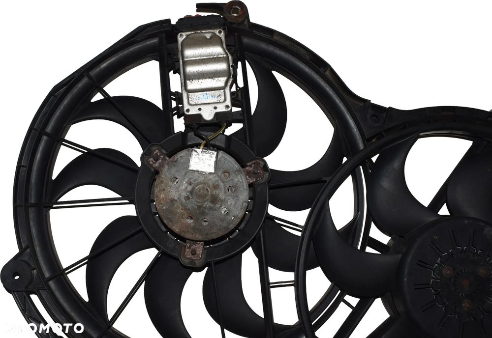 AUDI A6 C6 LIFT 3.0 TDI WENTYLATORY CHŁODNIC 4F0959455K 4F0959455J KOMPLET - 2