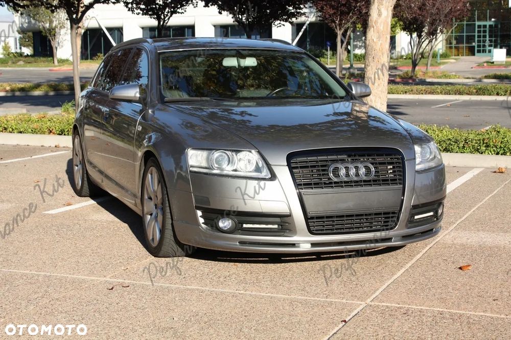 AUDI A6 C6 4F PRZEDNIA DOKŁADKA ZDERZAKA PODKŁAD - 2