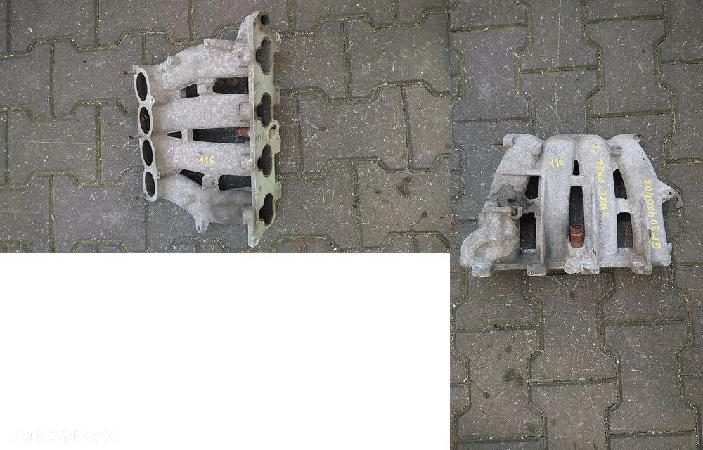 OPEL DAEWOO SAAB KOLEKTOR SSĄCY METALOWY ALUMINIUM - 18