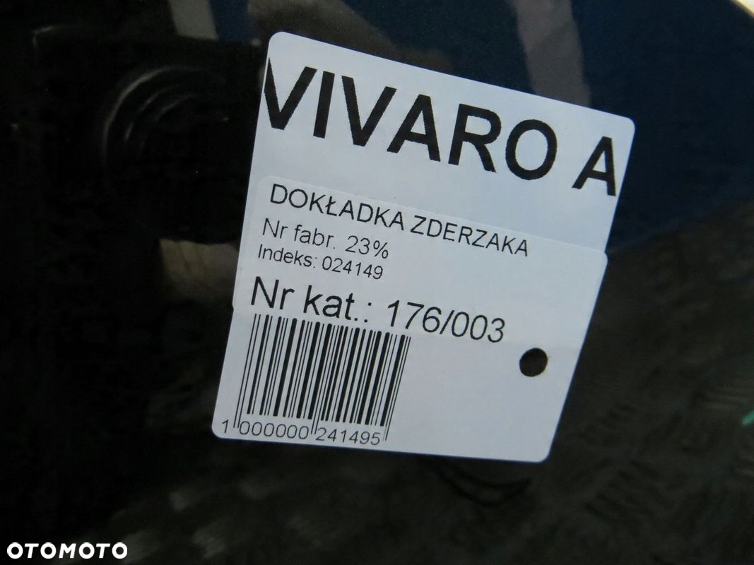 OPEL VIVARO II GRILL ATRAPA CHŁODNICY 623100248R 06- - 9