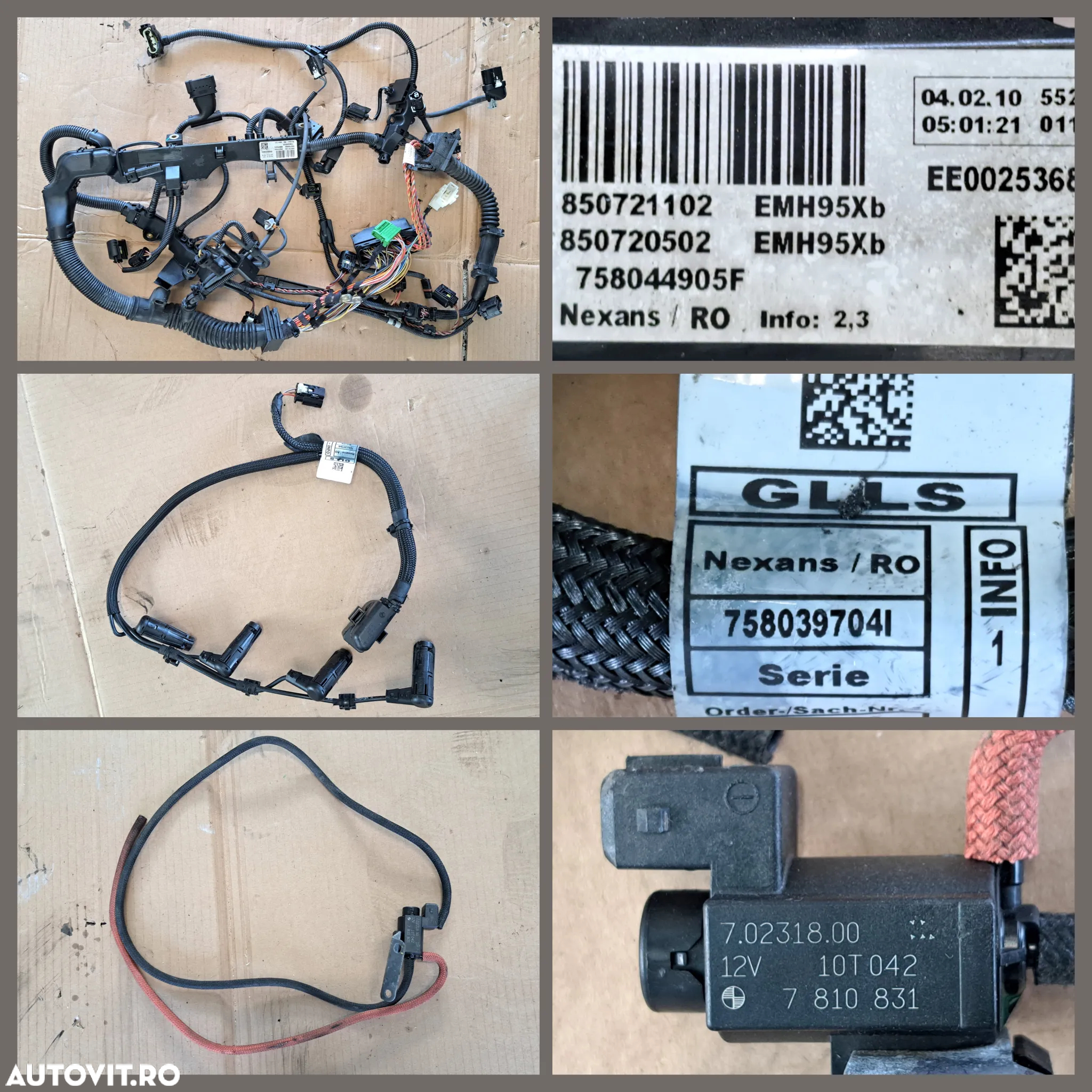 -2- Anexe motor N47 Bmw 318d E90 2010 filtru particule debitmetru fulie furtun turbo intercooler instalatie electrica motor bujii electrovalva conducta ac furtun lichid racire - 6