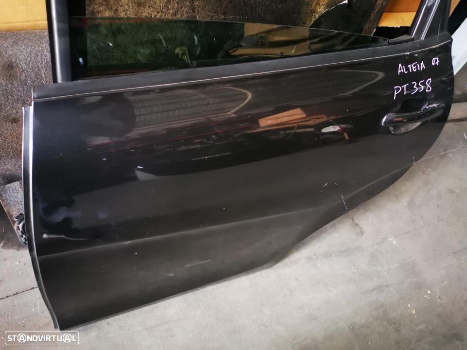 SEAT ALTEA 2007 PORTA TRÁS ESQUERDA PT358 - 4