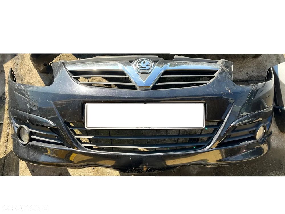 Zderzak przedni przód kompletny z halogenami Opel CORSA SRI CDTI rocznik 2008 - 1