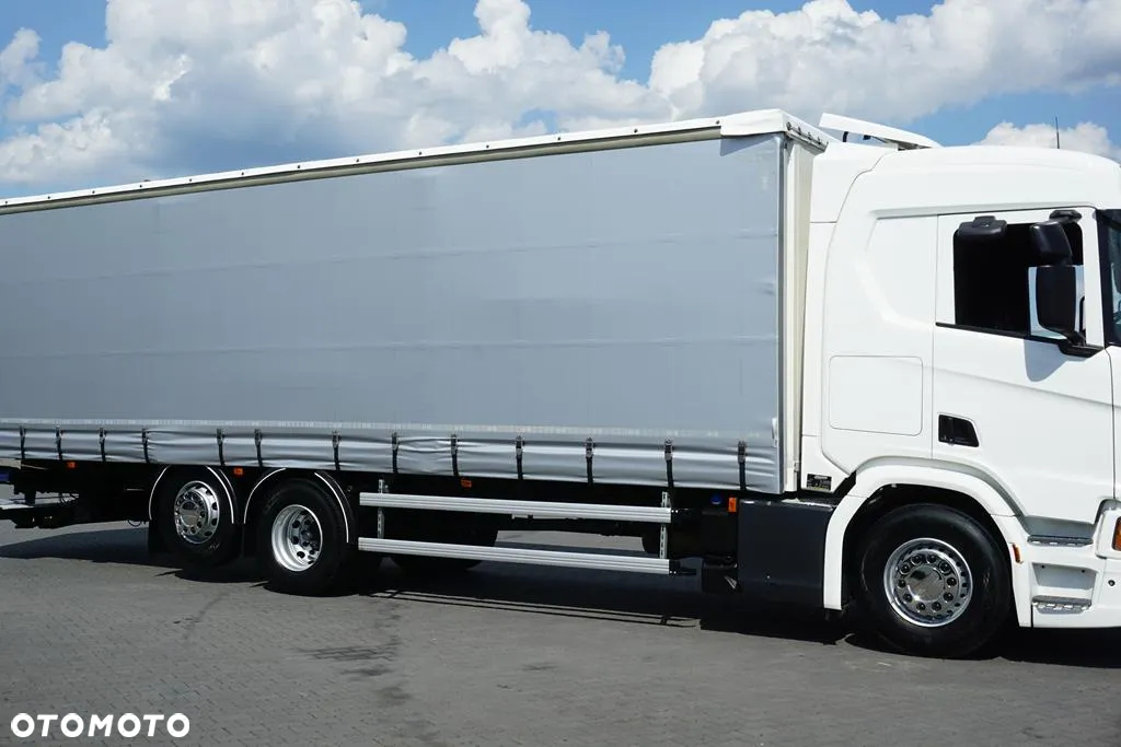 Scania R 410 / ACC / E 6  / FIRANKA + WINDA / DŁ. 9,5 M / 23 PALETY / RETARDER - 16