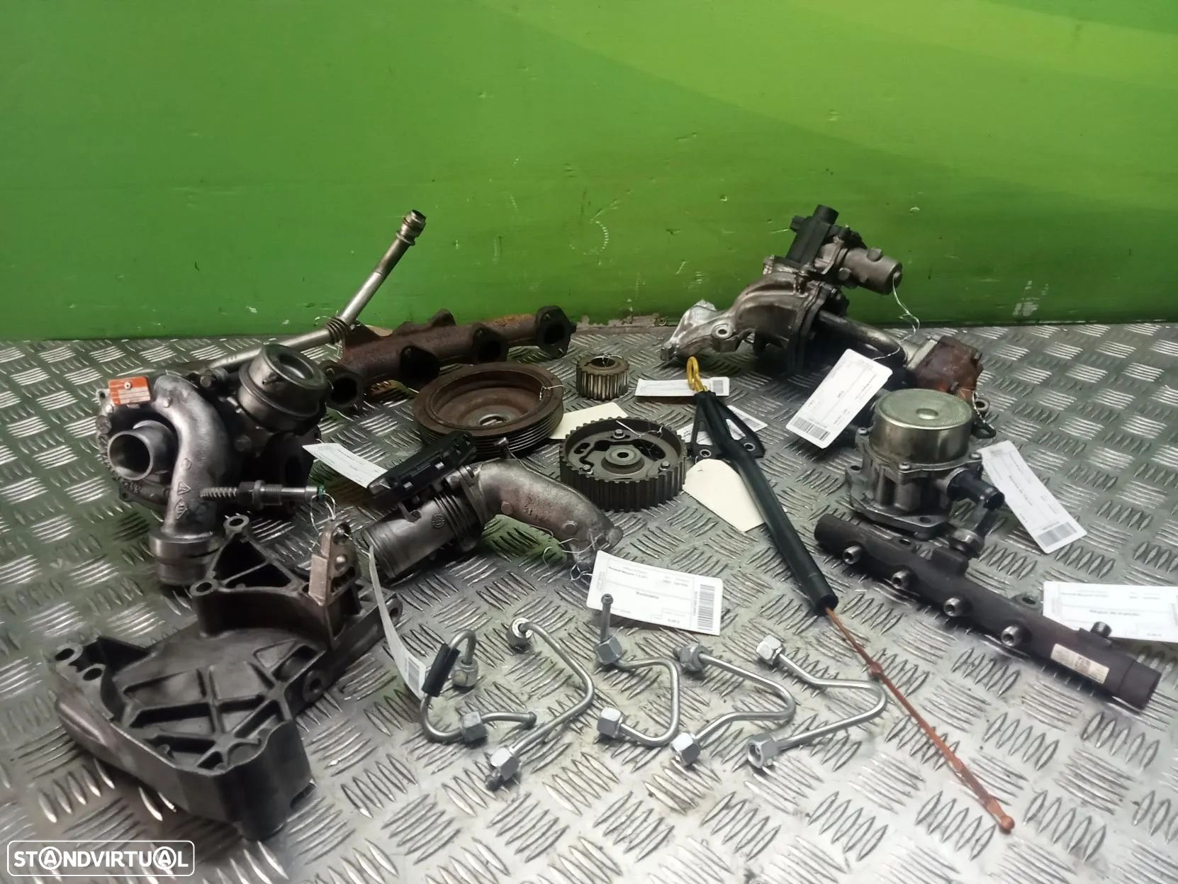 Reparação Peças Motor Renault Megane 1.5 DCi 2007 Ref K9K732 - 1