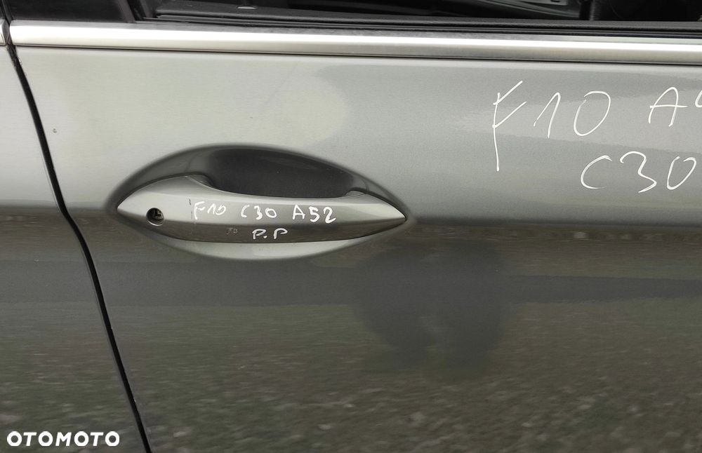 DRZWI PRAWY PRZÓD PRZEDNIE BMW F10 F11 A52 SPACEGRAU ORG LAKIER - 2