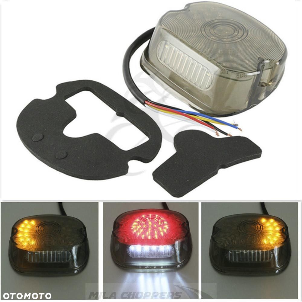 Lampa tylna LED 3 w 1 Trike Touring Dyna Softail Sportster - 1