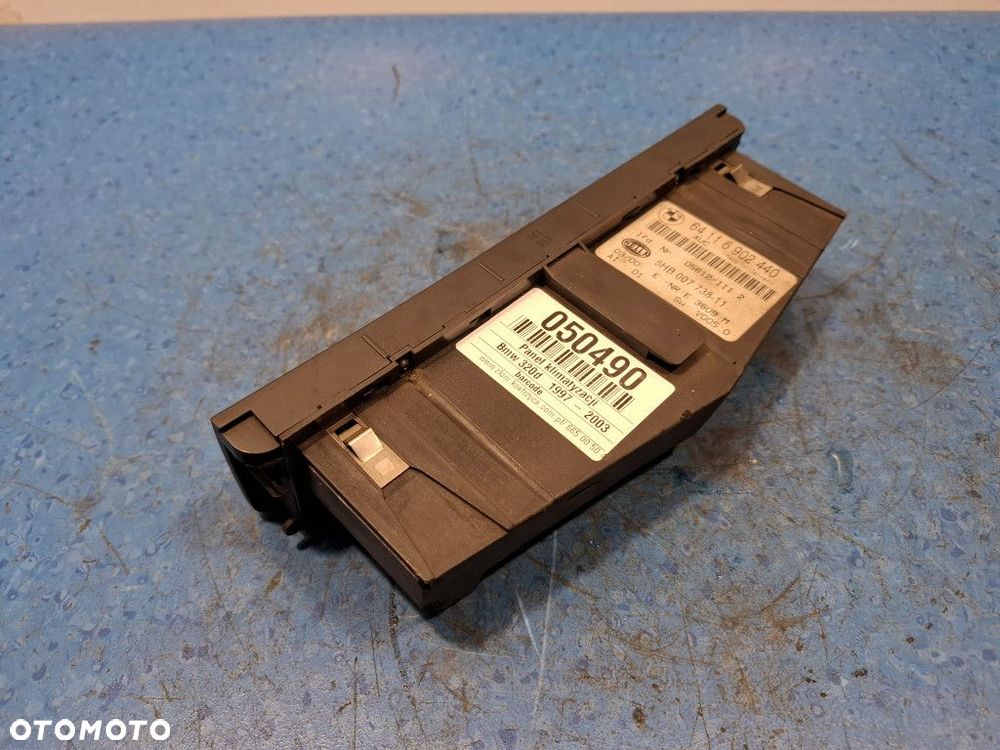 BMW 320D PANEL KLIMATYZACJI 64.116902440 SCHARZ2 M47 - 6