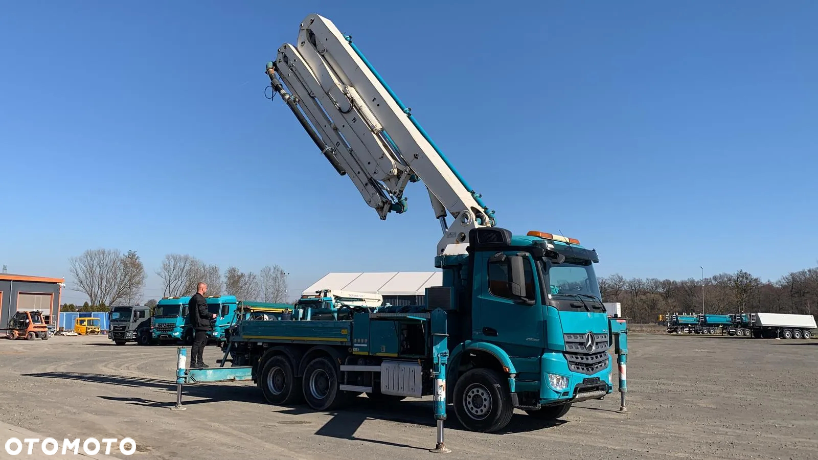 Mercedes-Benz AROCS 2636 6x4 EURO6 POMPA DO BETONU SERMAC 5Z33 - 34