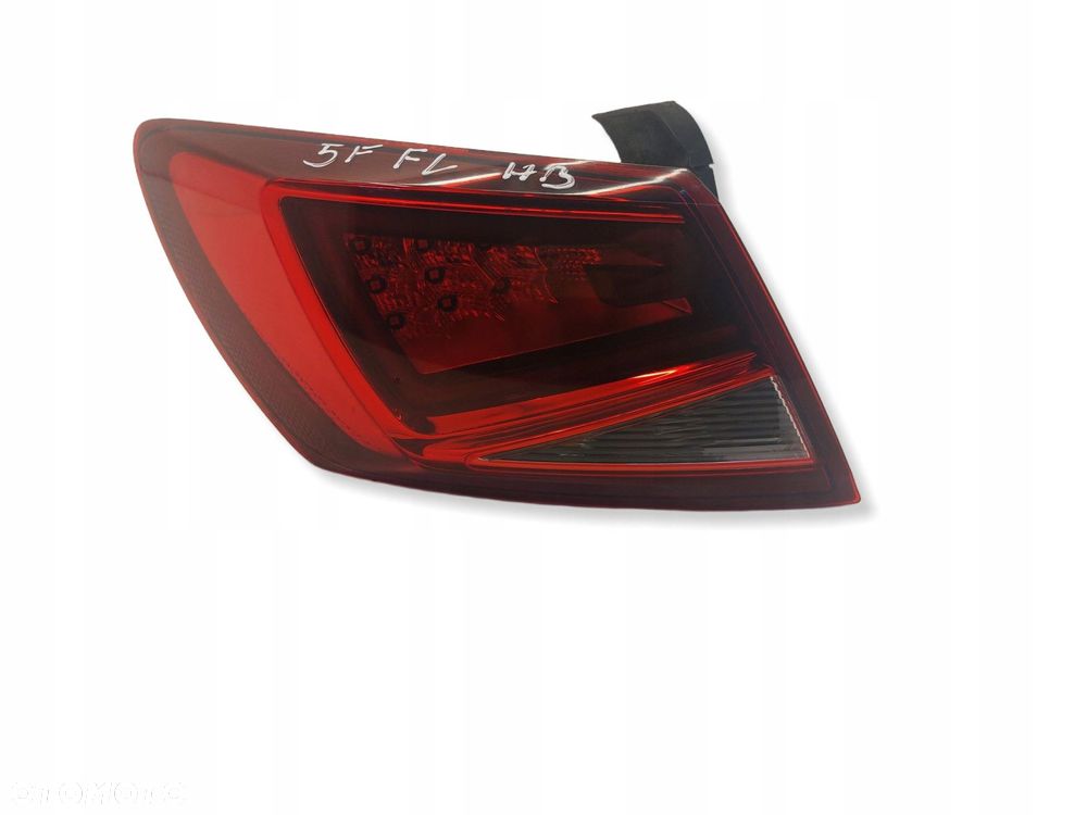 seat leon iii 5f lift hb lampa led + wtyczka lewa tył tylna w błotnik - 1