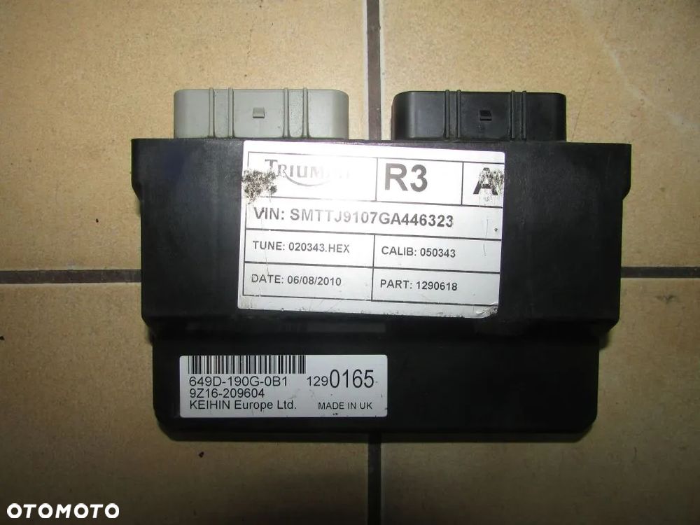 Triumph Bonneville SE ECU moduł sterownik komputer - 1