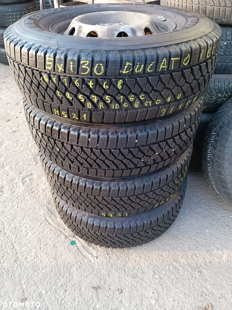 5x130 Felgi Stalowe Stal 16 C 16C Fiat Ducato Koła Zimowe Zima Peugeot Boxer Citroen Jumper ALU-RAD Legnica 10mm 225/75 - 2