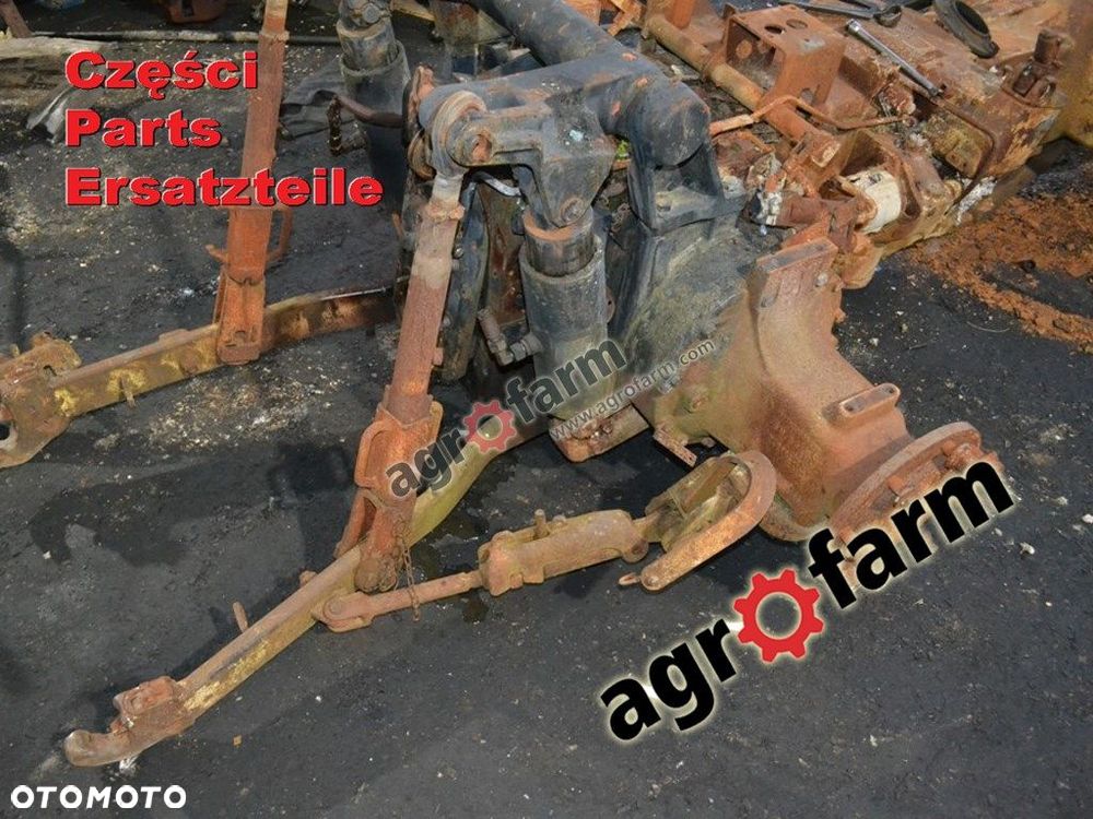Case CS 100 części, silnik, skrzynia biegów, oś - 4