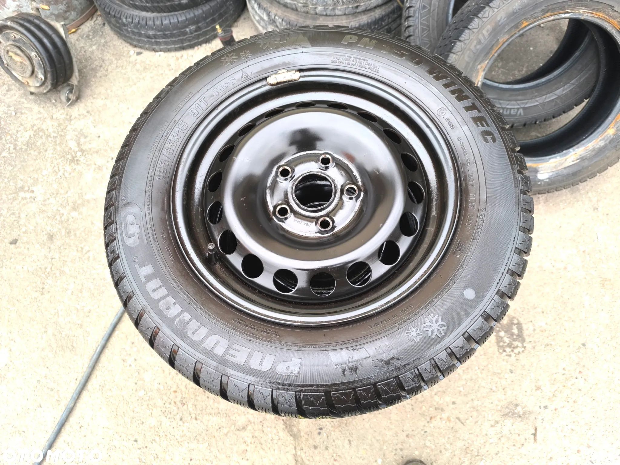 5x112 Felgi stalowe Stal 15 Koła Zimowe Zima VW PASSAT B5 GOLF 5 6 V VI CADDY JETTA TOURAN SEAT LEON TOLEDO ALTEA SKODA OCTAVIA II III 2 3 AUDI A4 B5 B6 A6 C5 Legnica ALU-RAD 195/65 6,5mm - 1