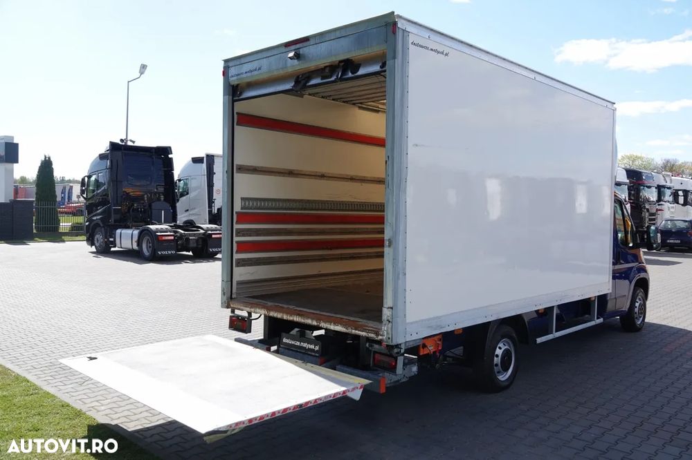 Fiat DUCATO / CONTAINER / 750 KG LIFT / GVWR: 3500 KG / MANUAL / 2016 - 19