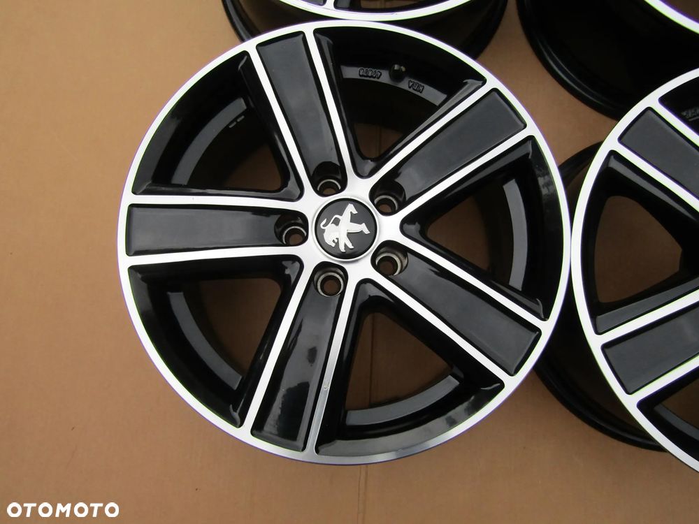 4x Felgi Aluminiowe 16 Citroen Jumpy IV Berlingo III C4 II Picasso Peugeot Expert Partner III Rifter 407 308 508 Toyota Proace 7 j 5x108 ET37 WZMACNIANE - 10