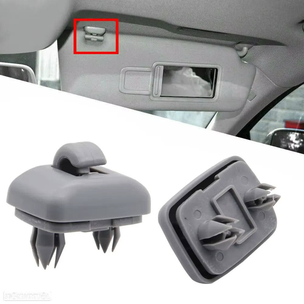 clip pala do sol Audi A1, A3, A4, A5, Q3, Q5, TT  NOVO - 5