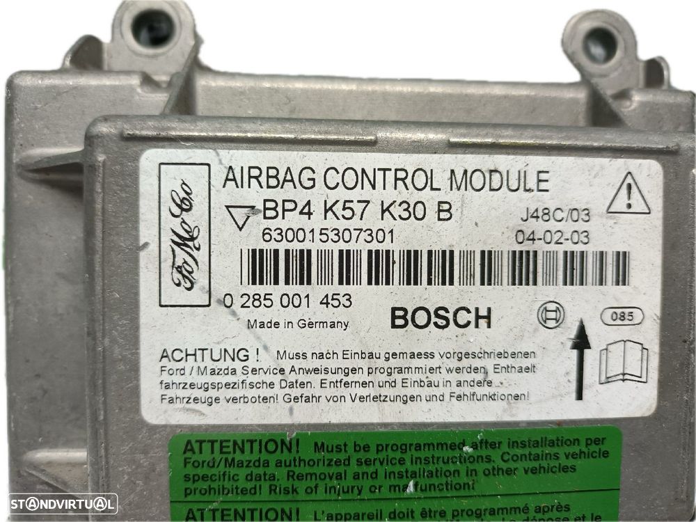 Centralina Airbags Mazda 3 (Bk) - 2